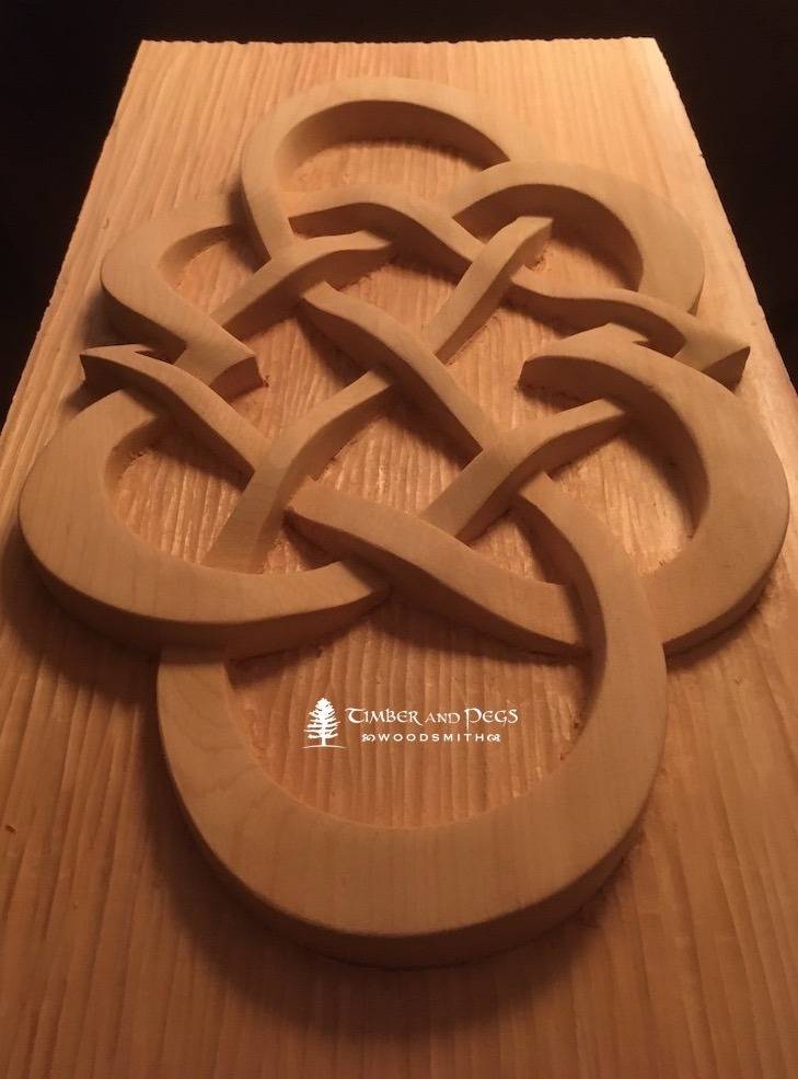 Celtic infinity love knot