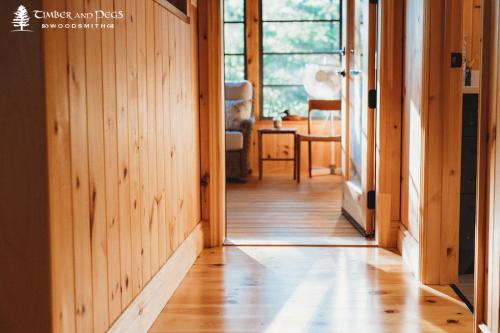 Lake Cabin Entrance
