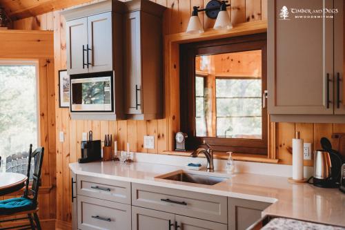 Lake Cabin Kitchen