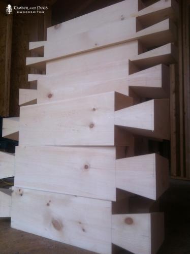 Timber Frame Bench 2