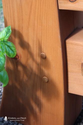 Timber Frame Bench 6