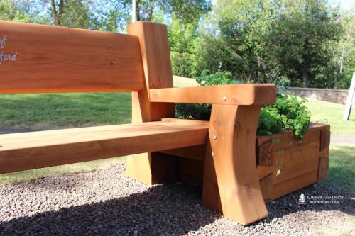 Timber Frame Bench 7