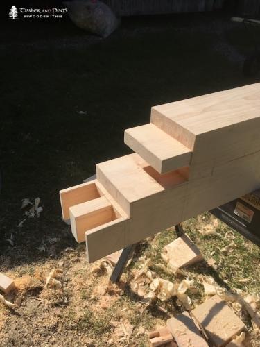Timber Frame Entranceway 2