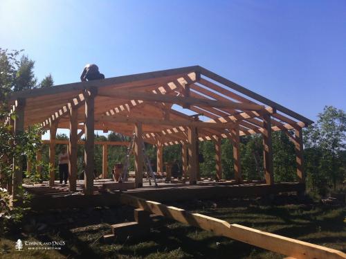 Timber Frame Hall 10