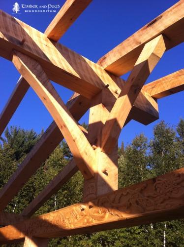 Timber Frame Hall 11