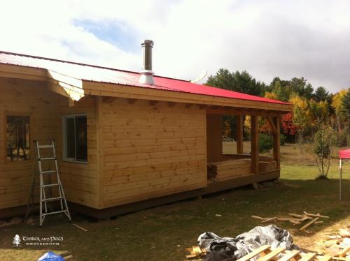 Timber Frame Hall 15