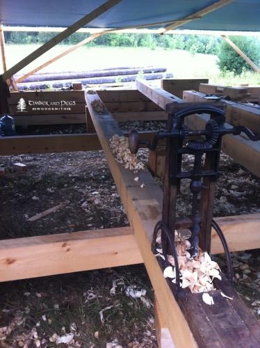 Timber Frame Hall 5