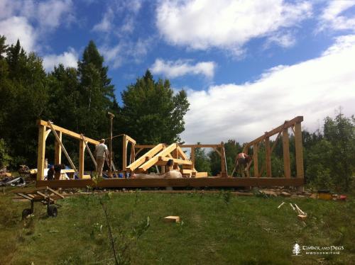 Timber Frame Hall 6