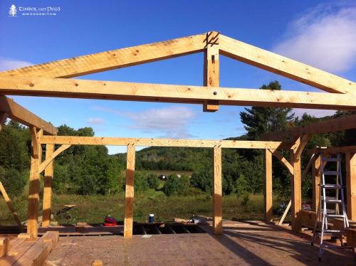 Timber Frame Hall 7