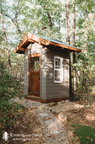 Timber Framed Outhouse